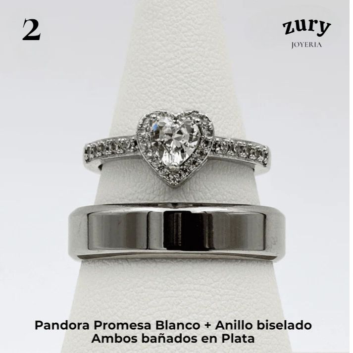 ANILLOS DE PROMESA ❤️💍 INCLUYE FLORES AMARILLAS GRATIS🌻✨