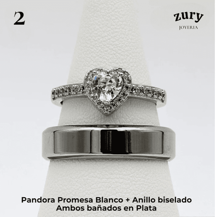 ANILLOS DE PROMESA ❤️💍PARA NOVIOS✨