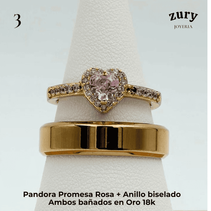 ANILLOS DE PROMESA ❤️💍PARA NOVIOS✨
