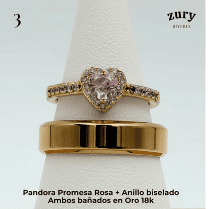 ANILLOS DE PROMESA ❤️💍PARA NOVIOS✨