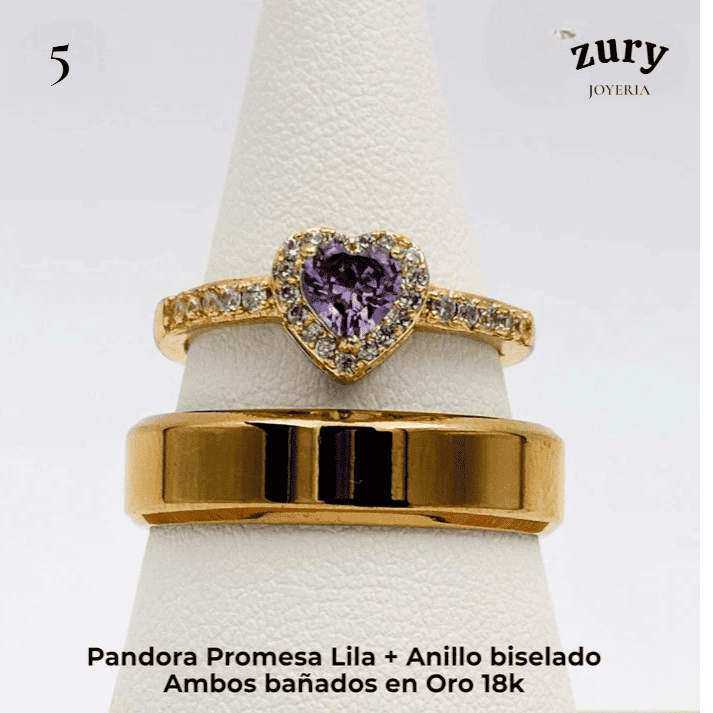 ANILLOS DE PROMESA ❤️💍PARA NOVIOS✨
