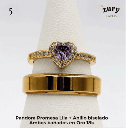 ANILLOS DE PROMESA ❤️💍PARA NOVIOS✨
