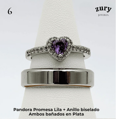 ANILLOS DE PROMESA ❤️💍 INCLUYE FLORES AMARILLAS GRATIS🌻✨