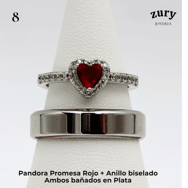 ANILLOS DE PROMESA ❤️💍 INCLUYE FLORES AMARILLAS GRATIS🌻✨