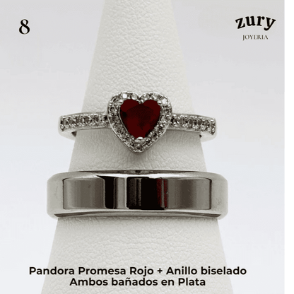 ANILLOS DE PROMESA ❤️💍PARA NOVIOS✨